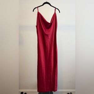 Ever After Red Slip Dress